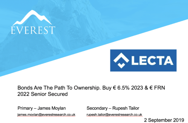 Lecta Memo 020919