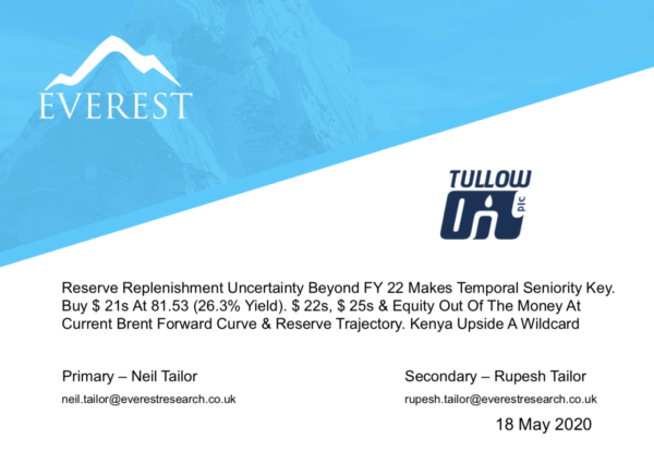 Tullow Oil Memo 180520
