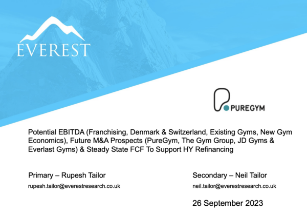 Pure Gym Memo 260923